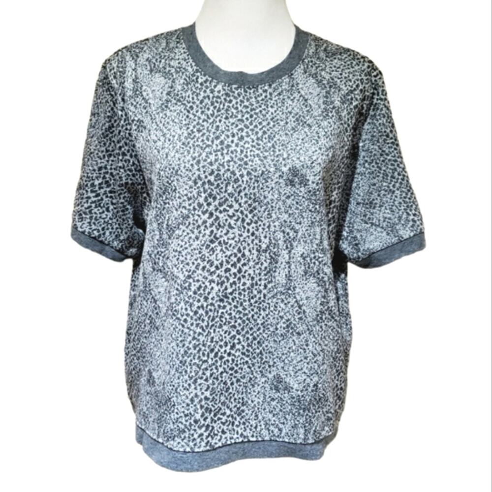 Vintage Animal Print Top